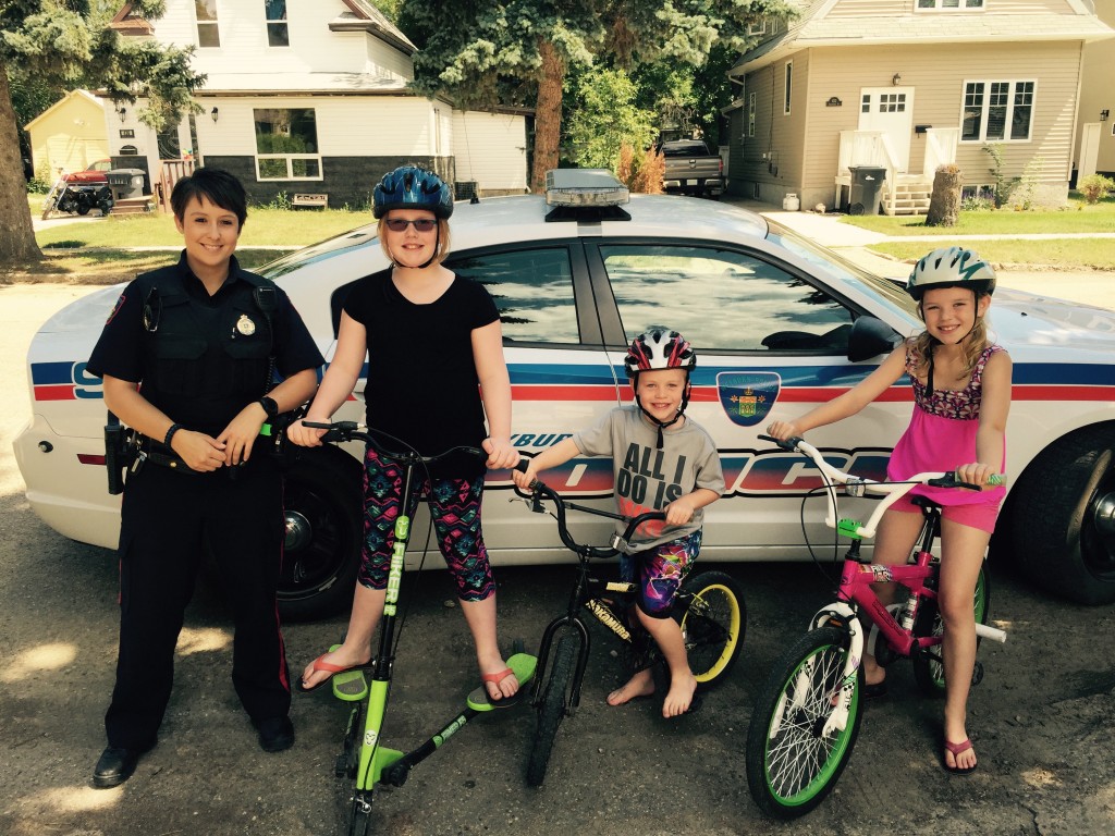 Kids 2024 police bicycle